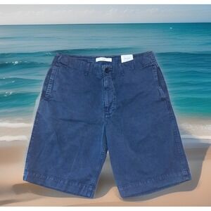 Billy Reid Clyde Shorts Men 32 Navy Blue Summer Golf Beach Island Resort Cruise